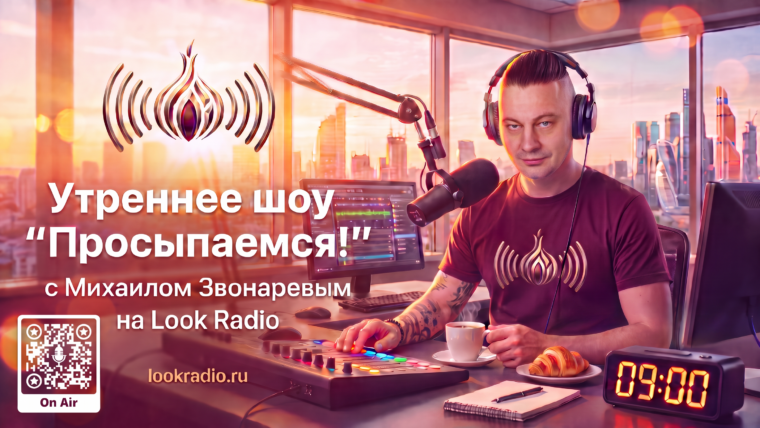 Утреннее шоу "Просыпаемся!" с Михаилом Звонаревым
